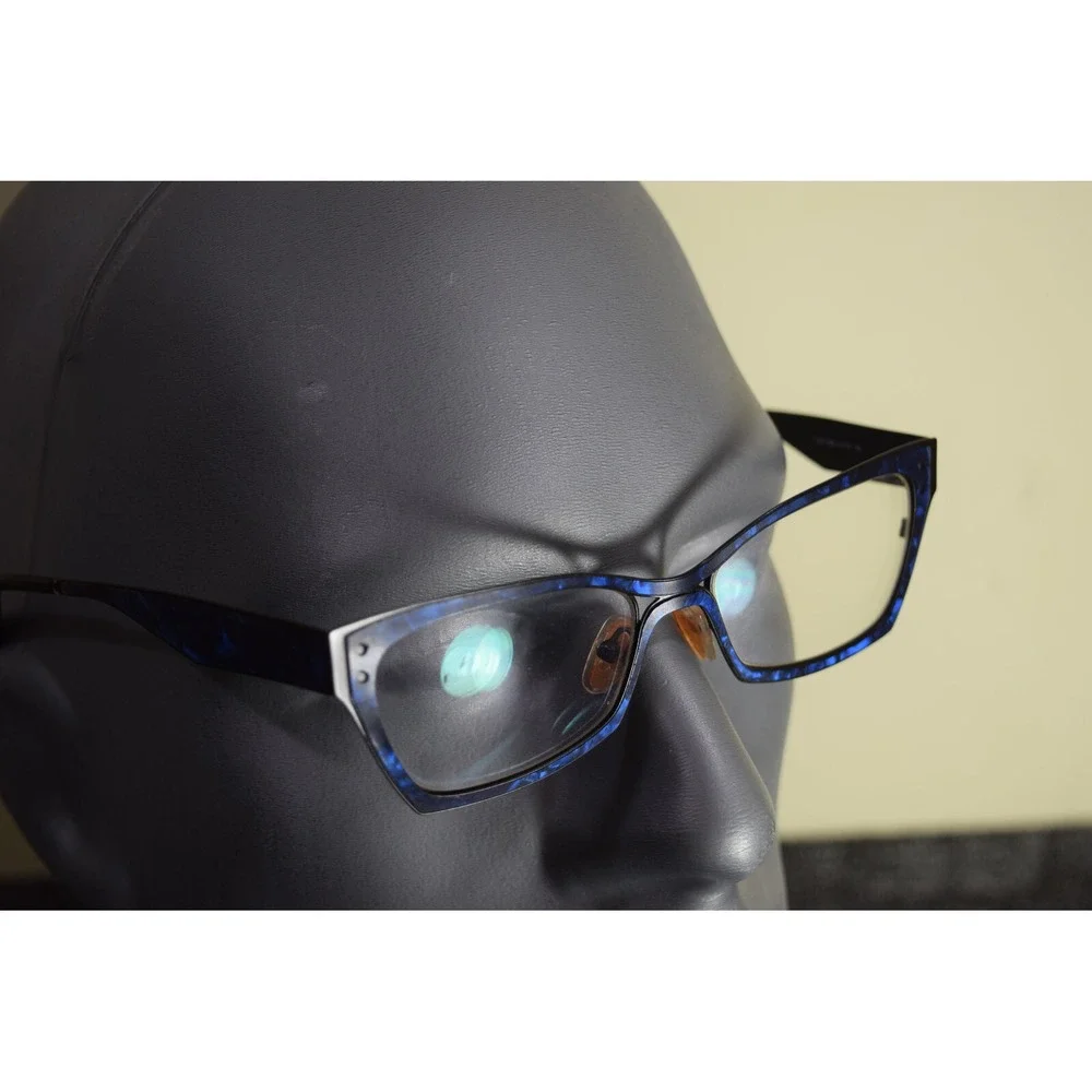 OGI EVOLUTION 4300 1589 SAPPHIRE GRANITE /BLACK EYEGLASSES 53-16-140mm Korea